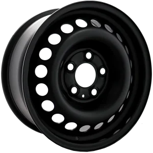 Envy Wheels – NX4 STEEL WHEEL – Black – 16″x7″ 47mm – All weather Wheels – NX40835